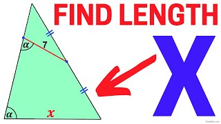Find the Side Length of the Triangle | Nice Geometry problem | Fast and Easy Explanation