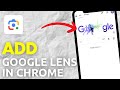 How to Add Google Lens in Google Search (EASY!) | Enable Google Lens