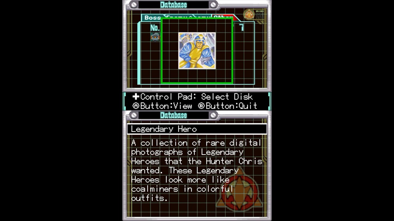 まめページ Mega Man ZX Advent | Secret Disk Database (American Version