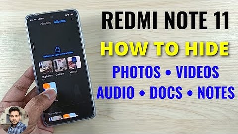 Redmi Note 11 How To Hide Photos & Videos | Access Private Album