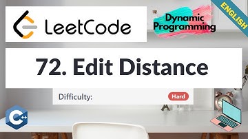 LeetCode 72. Edit Distance | Hard | Algorithm Explained | C++