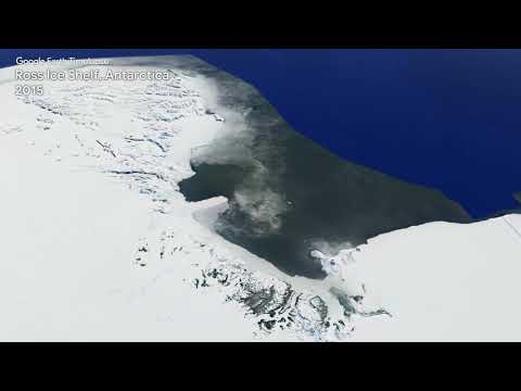 Google Earth Timelapse: Ross Ice Shelf, Antarctica - Google Earth Timelapse: Ross Ice Shelf, Antarctica