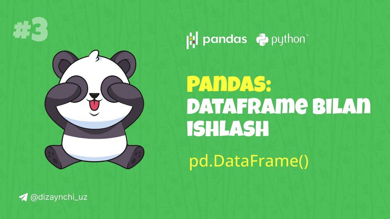 DataFrame obyekti
