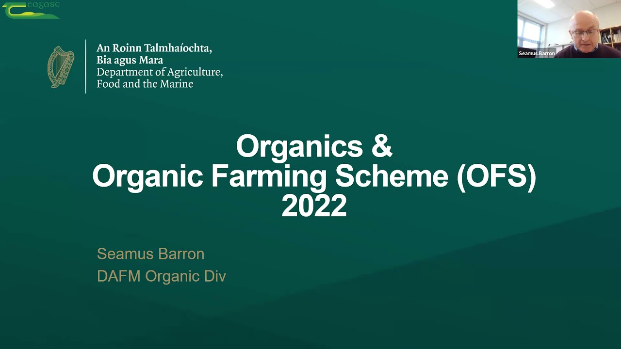 Organic Farming Scheme 2022