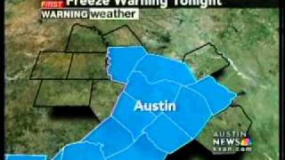 Freezing cold night expected Thursday