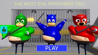 PJ MASKS BARRY'S PRISON RUN Obby New Update Roblox - All Bosses Battle Walkthrough FULL GAME #roblox