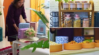 New Kitchen Finds From Nestasia || Organizing my Kitchen with Aesthetic Finds | Simply Laxmi's Life