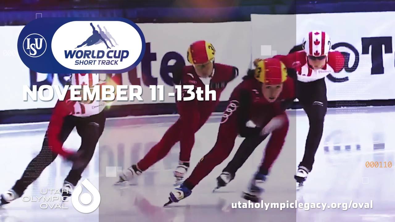 Utah Olympic Oval 2016 World Cup Short Track Promo