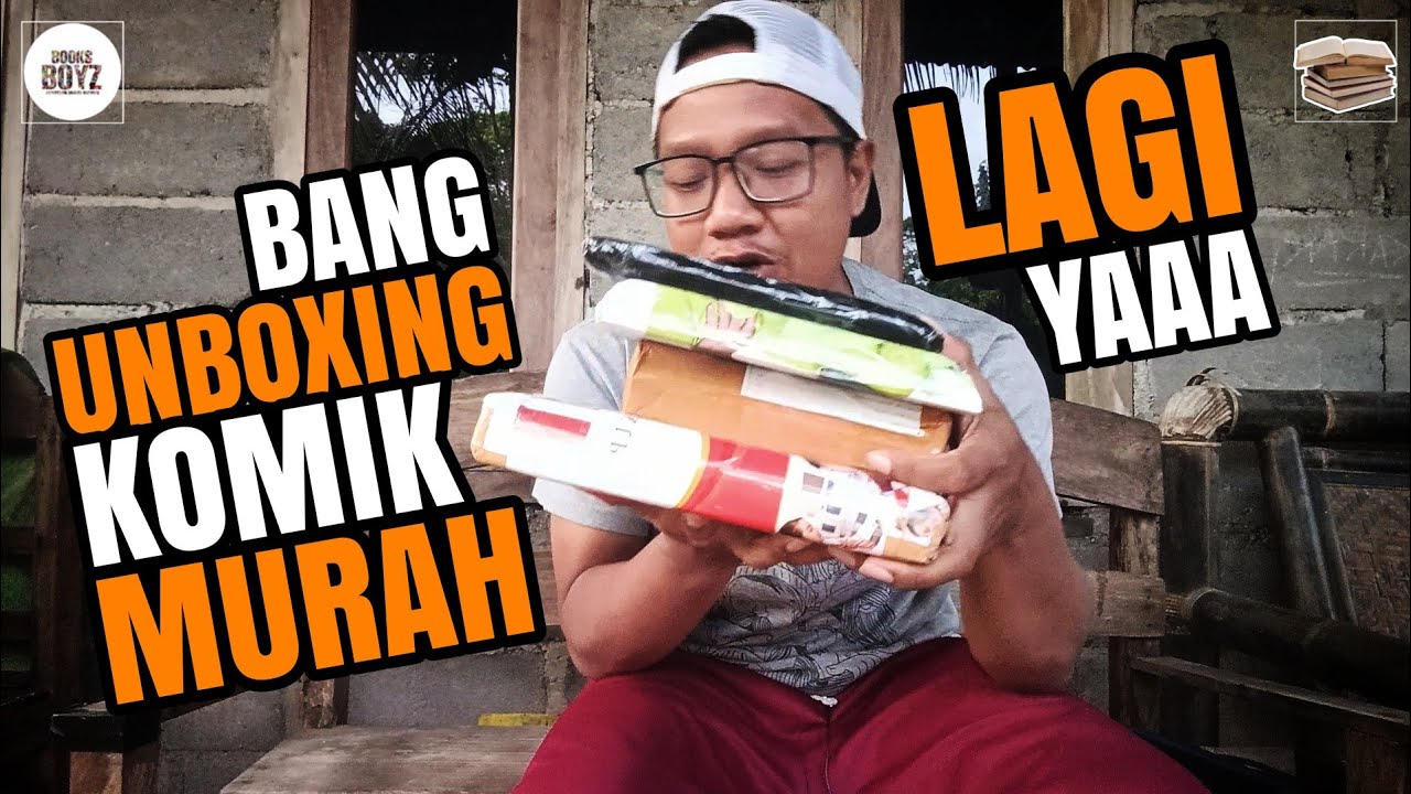 UNBOXING KOMIK - KOMIK MURAH LAGI GAES DI SHOPEE | BOOKTUBE INDONESIA