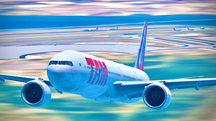 Infinite Flight GLOBAL: Rio de Janeiro (GIG) - Sao Paulo (GRU) | TIMELAPSE | TAM Brazil | Boeing 777