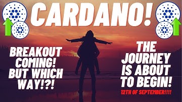 Cardano ADA, A Breakout is Coming But Which way!?! ERC-20 Converter Comes Next Week! Only The Start!
