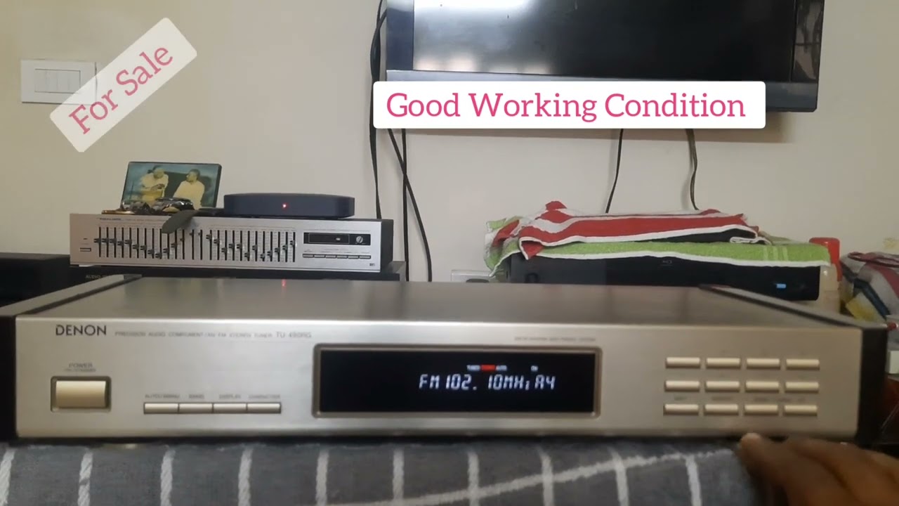 Sold)DENON Stereo Am/Fm Digital Tuner TU-490RG/For Sale/Infinity