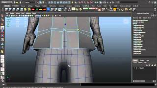 Character Creation In Maya Day1 Pt4 - Undershirt