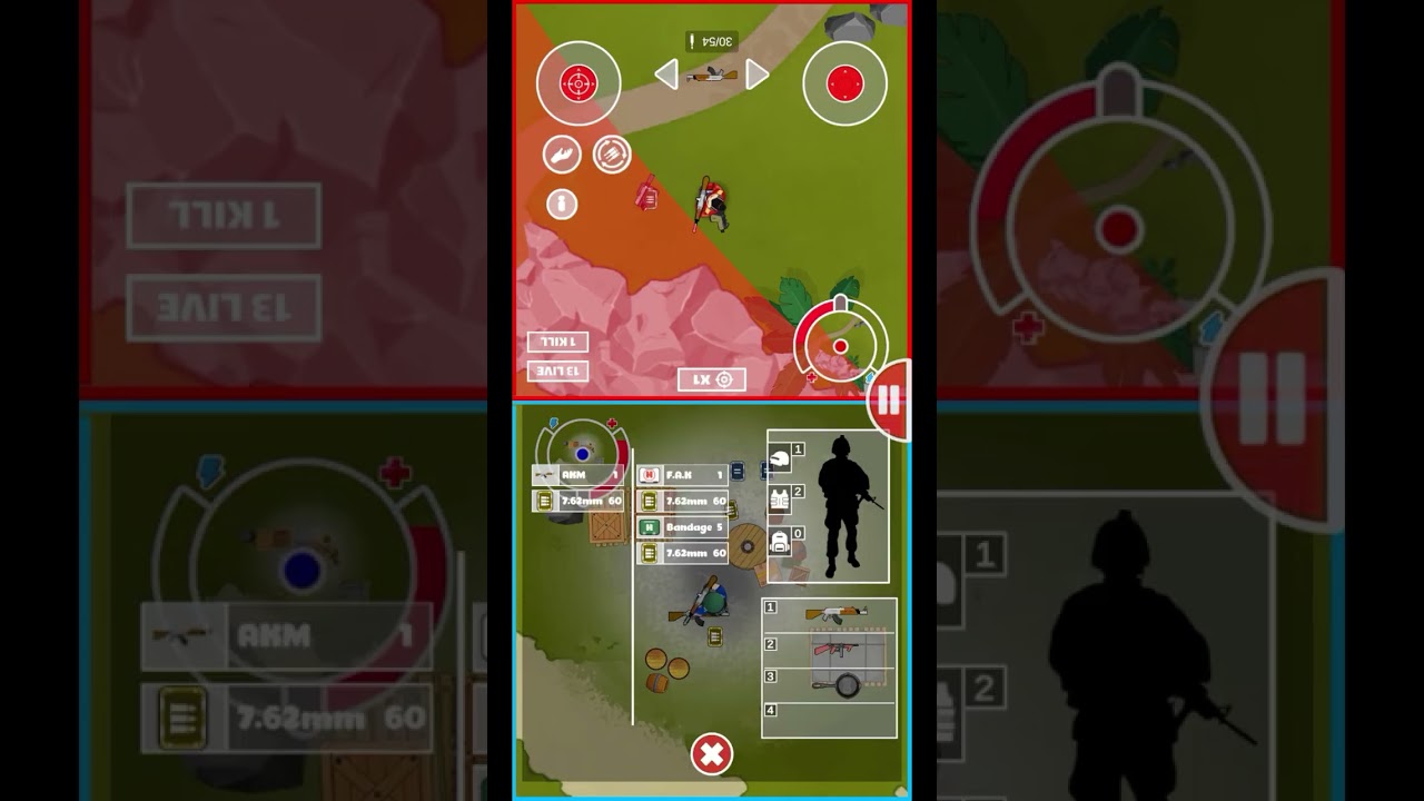 2 Player Trailer: PUBG 2D Game 