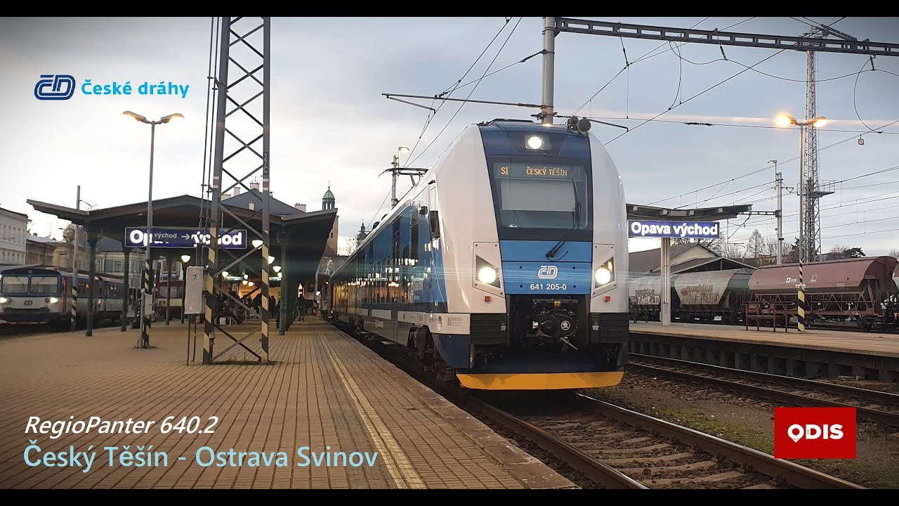 Český Těšín / Czeski Cieszyn - Ostrava Svinov // Cabview //