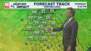 A warming trend begins tomorrow with temperatures back in the 60s | Tracking a return to the 70s