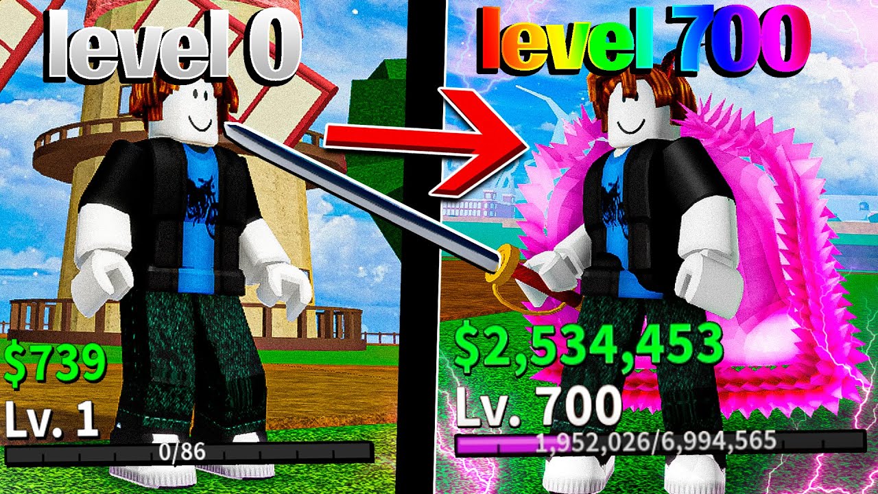 Roblox > Conta Roblox com o jogo Blox Fruits no nivel 2300