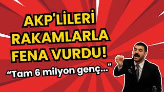 Chpli Ali Gökçek Akplileri Rakamlarla Vurdu Tam 6 Milyon Genç
