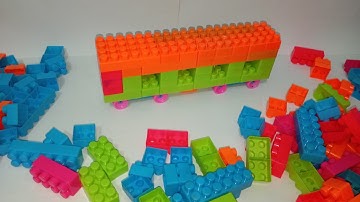 Satisfying DIY lego Bus | ASMR building blocks |block game #lego #asmr #asmrsounds #buildingblocks