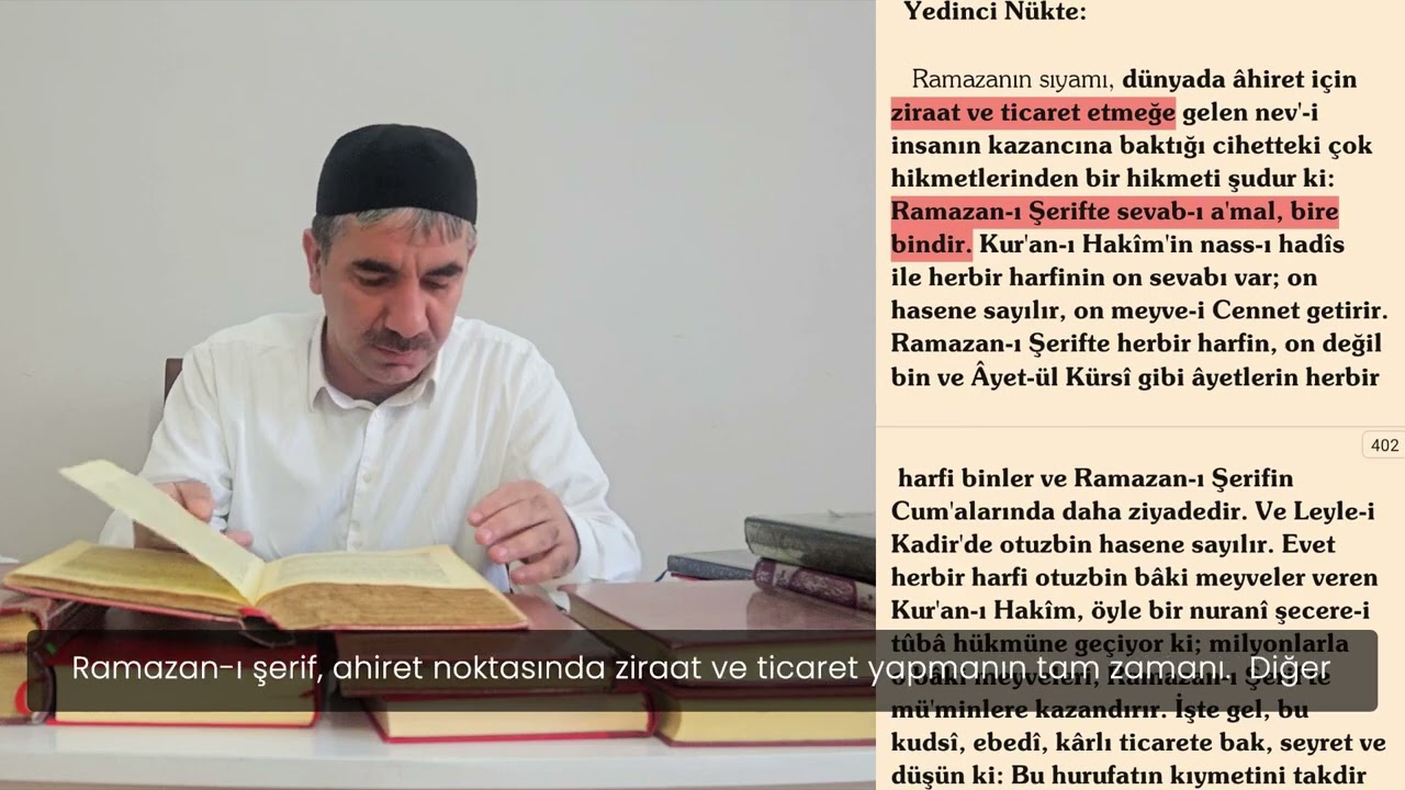 Ramazan-ı Şerif nedir? 29.mek Murat dursun