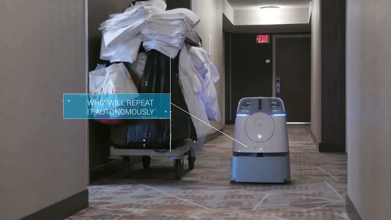 Large Area Commercial Robot Vacuum Cleaner