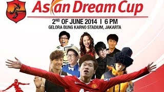 [FULL] Asian Dream Cup 2014 Running Man Indonesia All Stars VS Ji Sung n Friends