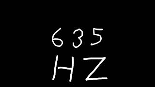 635 hz