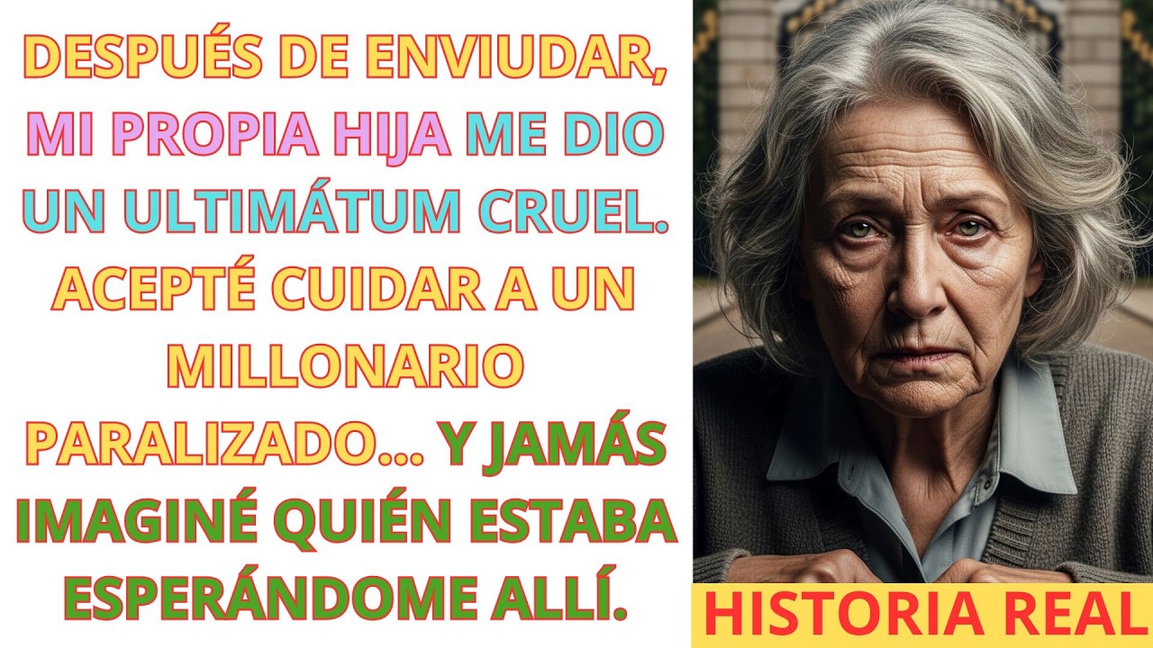 Después de enviudar, mi hija me echó… pero el destino me devolvió mi primer amor