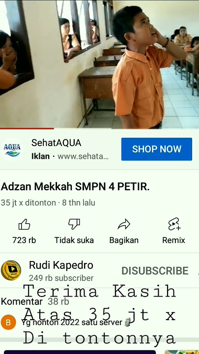 #shorts Adzan Mekkah SMPN 4 PETIR
