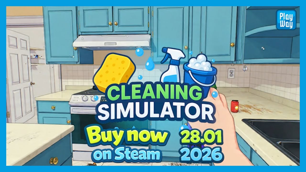 Cleaning Simulator (Steam) - Review 4 YouTube player