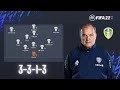Recreate Marcelo Bielsa 3-3-1-3 Leeds Tactics (21-22) in FIFA 22 (works on FIFA 23)
