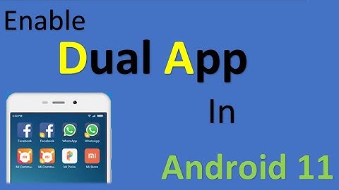 Enable Dual App Option After Update Android 11 | Xiaomi