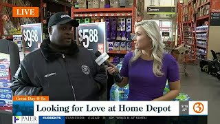 Looking for love at Home Depot as part of new trend