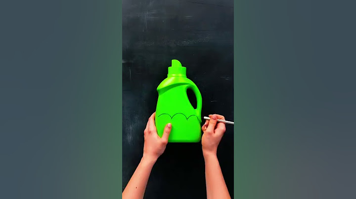 صنع اصيص من بلاستيك