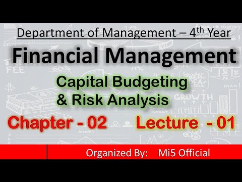 Financial Management | Chapter - 2 | Lecture - 1 | Mi5 Official - YouTube