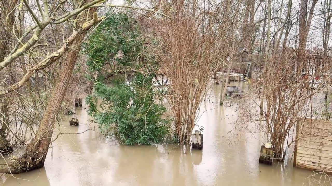 HOCHWASSER LINDEN DEZEMBER 2023