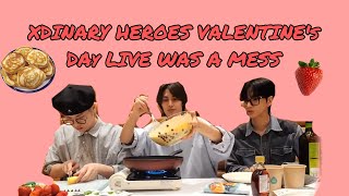 Xdinary Heroes on Valentine’s Day was a Mess 😭🍓