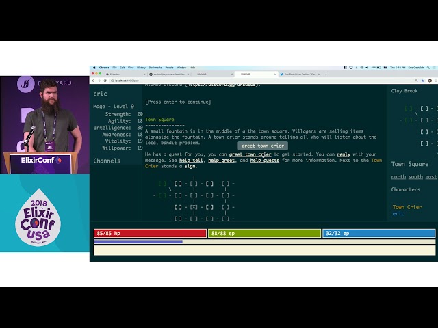 ExVenture: A MUD Server