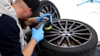 Focus RS Wheels Get Polished and Ceramic Coated!