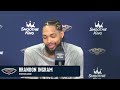 Brandon Ingram Interview | Pelicans-Trail Blazers Postgame 10/25/2024