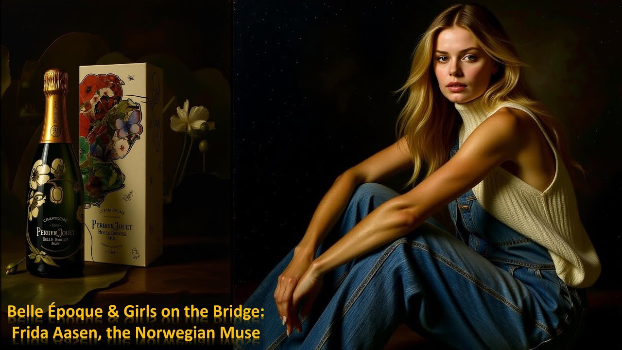 Belle Époque Reimagined: Munch's Girls & Champagne Bubbles | AI Dream Pop Music 