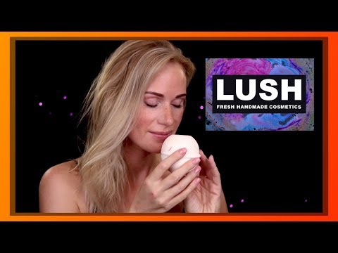 Nederlandse ASMR Lush Bath Bomb Ontspanning ( gefluisterd & visueel hypnotiserend )