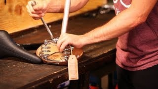 Installing Cruiser-Style Saddle on Bike | Bicycle Repair