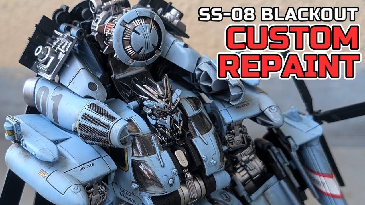 SS-08] Studio Series Blackout repainted in a premium finish style