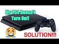 My PS4 Doesn't Turn On (How to Fix)