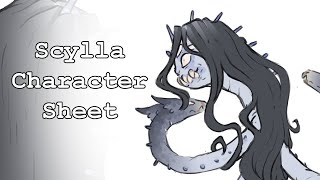 Scylla Character Sheet Timelapse