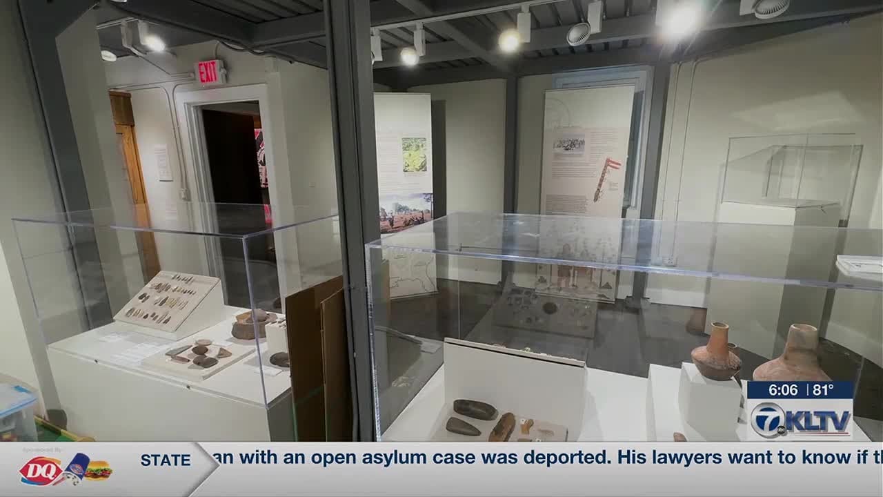 Caddo artifacts in Gregg County museum relocated