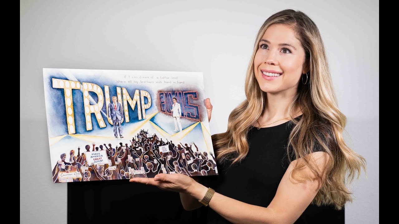 Trump & Elvis: If I Can Dream By Courtney Reed