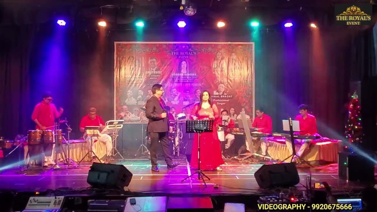 Yaar Bina Chain Kanha Re - Poonam & Manoj | Live at The Royal’s Event - Celebrity Live Show 2025