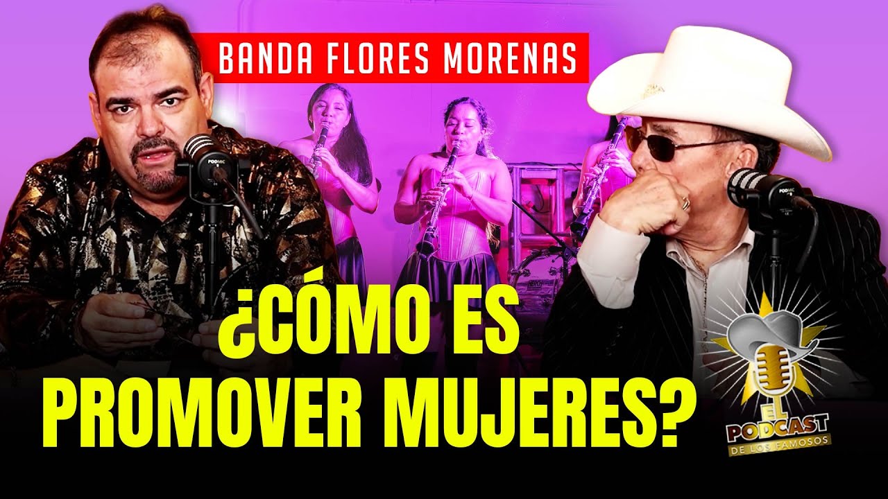 ¡POCAS BANDAS COMO ESTA! | BANDA FLORES MORENAS CON DON PEDRO RIVERA EN ...